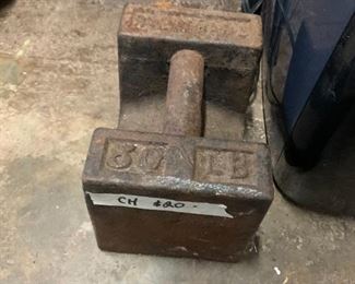 #156	50 pound weight by StanMan	 $20.00 
