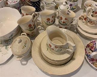 #175	Mikasa Fine Ivory - 17 piece	 $75.00 