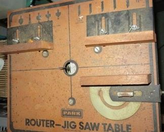 Park Router Jig Saw Table