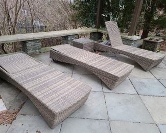 Oakland Living Borneo Outdoor Chaise Lounge