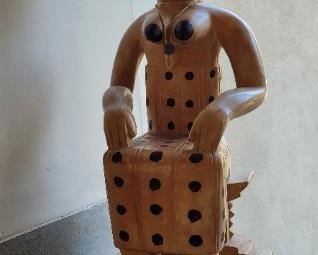 Contemporary wood carving