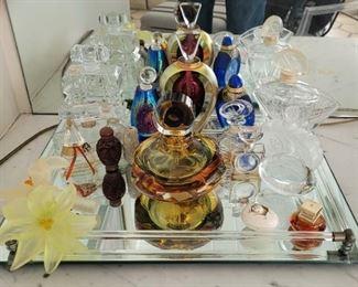 Nice selection of designer perfume bottles