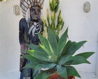 Large Indian carving