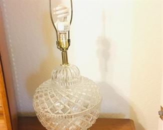 Heavy Crystal Lamp