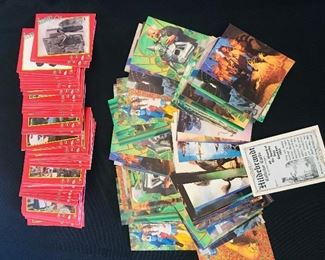 Vintage wizard of Oz trading cards