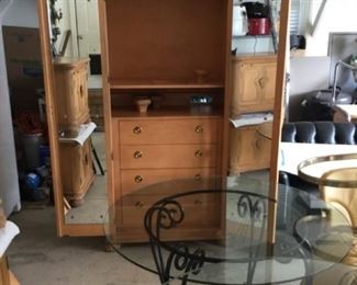 Bernhardt Blonde Armoire - Bedroom set incl. bed and nightstands $999 ($12k new) (Photo 2/4)