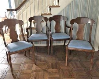 Splat Back Dining Chairs