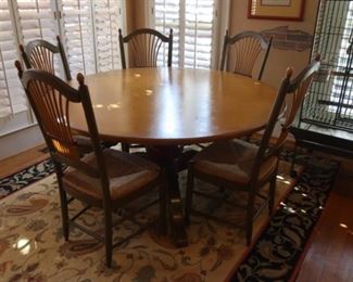 Eddy West dining table and chairs!