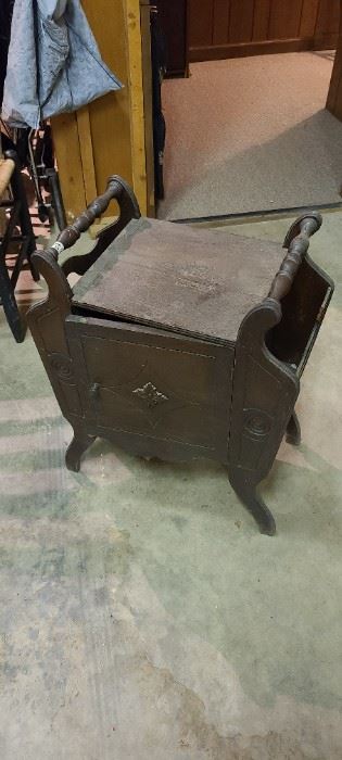 vintage chamber pot cabinet