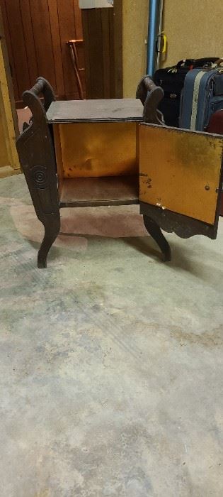 vintage chamber pot cabinet