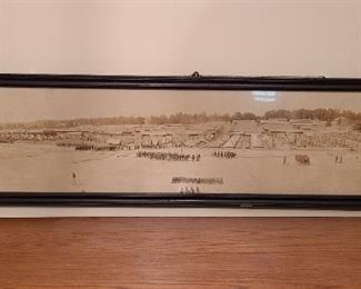 WWI panoramic photo of Camp Greenleaf Georgia 1918