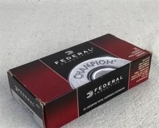 Mfg - (45)Federal
Caliber - 9mm Luger
Located in Chattanooga, TN
Condition - 1 - New
This is a box of 45 9mm FMJ by Federal. The projectiles are 115 grain full metal jackets. These are perfect for a day practicing at the range.