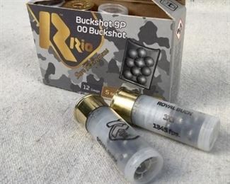 Mfg - (5) Rio 12 GA 00
Model - Buckshot
Located in Chattanooga, TN
Condition - 1 - New
This lot contains one 5 round box of Rio 12 gauge 00 Buckshot. 2 3/4", 9 pellets.