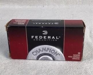 Mfg - (50) Federal
Caliber - 9mm Luger
Located in Chattanooga, TN
Condition - 1 - New
This is a box of 50 9mm FMJ by Federal. The projectiles are 115 grain full metal jackets. These are perfect for a day practicing at the range