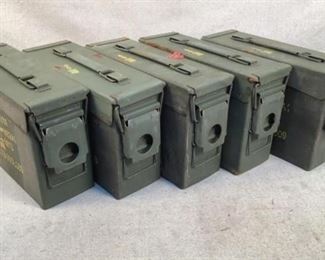Mfg - (5) 30 Caliber
Model - Ammo Cans
Located in Chattanooga, TN
30 Caliber Surplus Ammo Cans, condition may vary