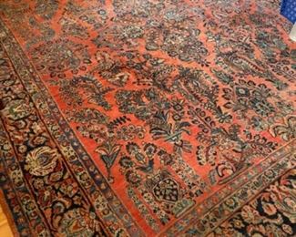 room size sarouk rug