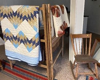 Quilt/trying rack