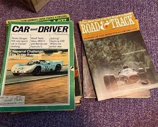 Vintage road and track magazine 
