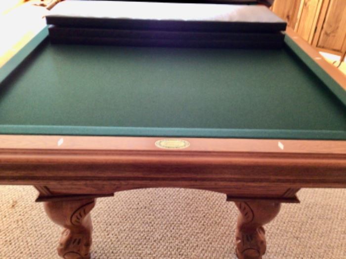 Gorgeous Pool Table that can also be a dining table.