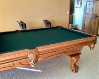 Another view of the pool table.