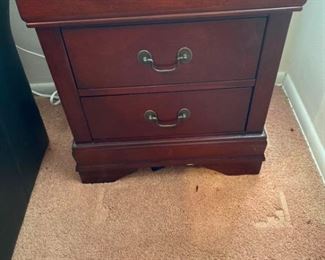 Cherry Wood Nightstand