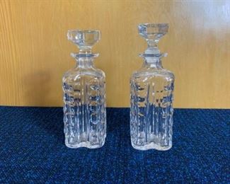 Crystal Liquor Bottles