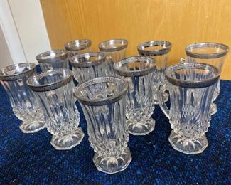 Crystal Tea Cups