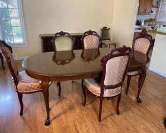 Dining Room Table with Chairs