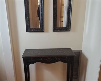 Mirrors and Table