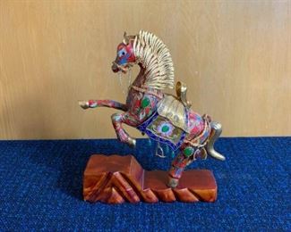 Vintage Horse Statue