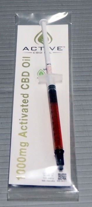 Active CBD Oil 1000 mg Activated CBD Oil With 250 mg Cannabidiol, Qty 20