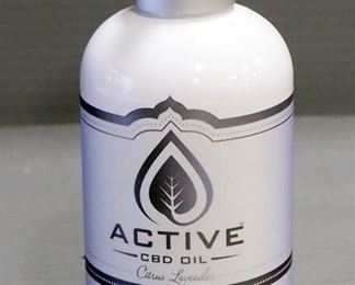 Active CBD Oil Citrus Lavender 1100 mg Relief Lotion, 8 oz Bottle