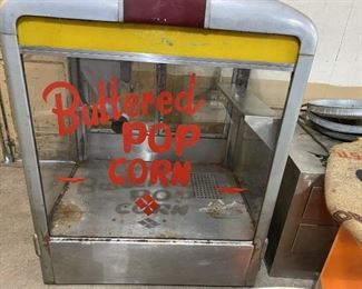 Popcorn machine from the 1970's