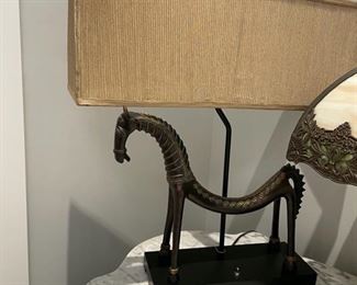 Billy Moon for Uttermost horse lamp