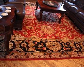 Large hand woven rug