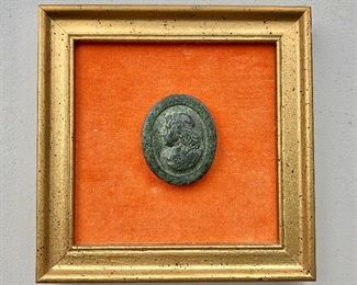 $30 - Framed medallion #2; 6” x 6”