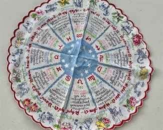$20 - Astrology handkerchief