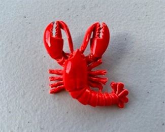 $12 - Lobster pin; approx 1"