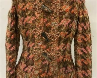 JOY PHILBIN RENA LANGE Wool & Silk Jacket
