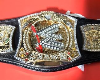 Regis Philbin WWE Mon Night RAW 1K Ep Belt
