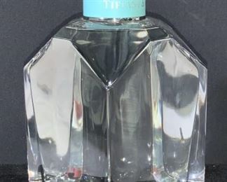 TIFFANY & Co. Salesman Sized Store Perfume Bottle
