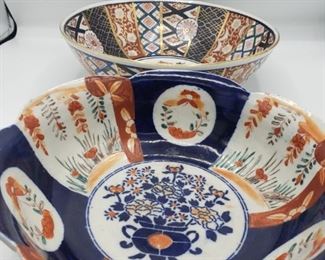 Imari Style Bowls