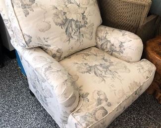 Swedish side chair - down upholstery