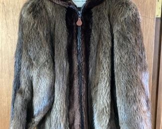 Short Fur Coat by Alfred Sung