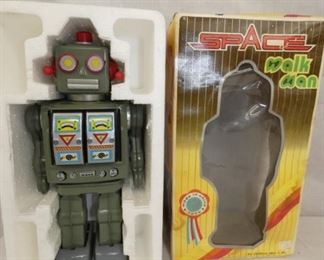 SPACE WALKMAN ROBOT W/ BOX 