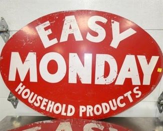 VIEW 2 CLOSEUP EASY MONDAY PRODUCTS SIGN 