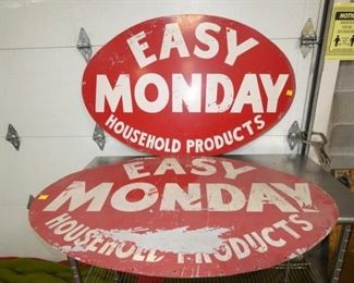 EASY MONDAY PRODUCTS SIGNS 