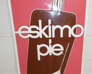 36X72 ESKIMO PIE VERTICAL SIGN 