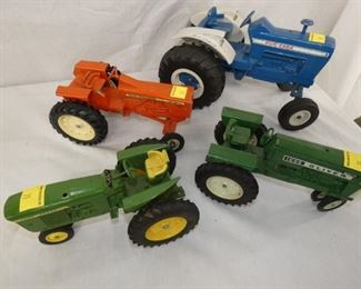 VIEW 2 TOY TRACTORS 