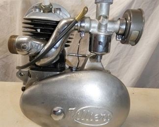 RARE BRITISH VILLIERS MOTORCYCLE ENGINE 